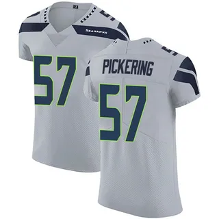 Nathan Pickering Seattle Seahawks Men's Elite Alternate Vapor Untouchable Nike Jersey - Gray