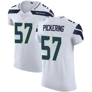 Nathan Pickering Seattle Seahawks Men's Elite Vapor Untouchable Nike Jersey - White