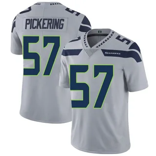 Nathan Pickering Seattle Seahawks Men's Limited Alternate Vapor Untouchable Nike Jersey - Gray