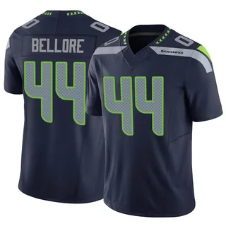 Men's Nike Nick Bellore College Navy Seattle Seahawks Game Jersey Size: 4XL