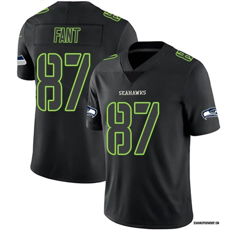 Men's Seattle Seahawks Jimmy Graham Nike College Navy