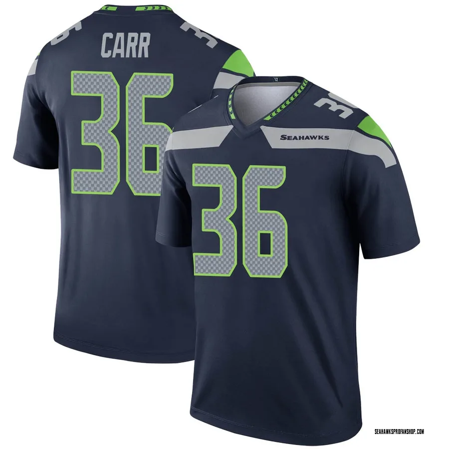 Patrick Carr Youth Seattle Seahawks Nike Jersey - Game White