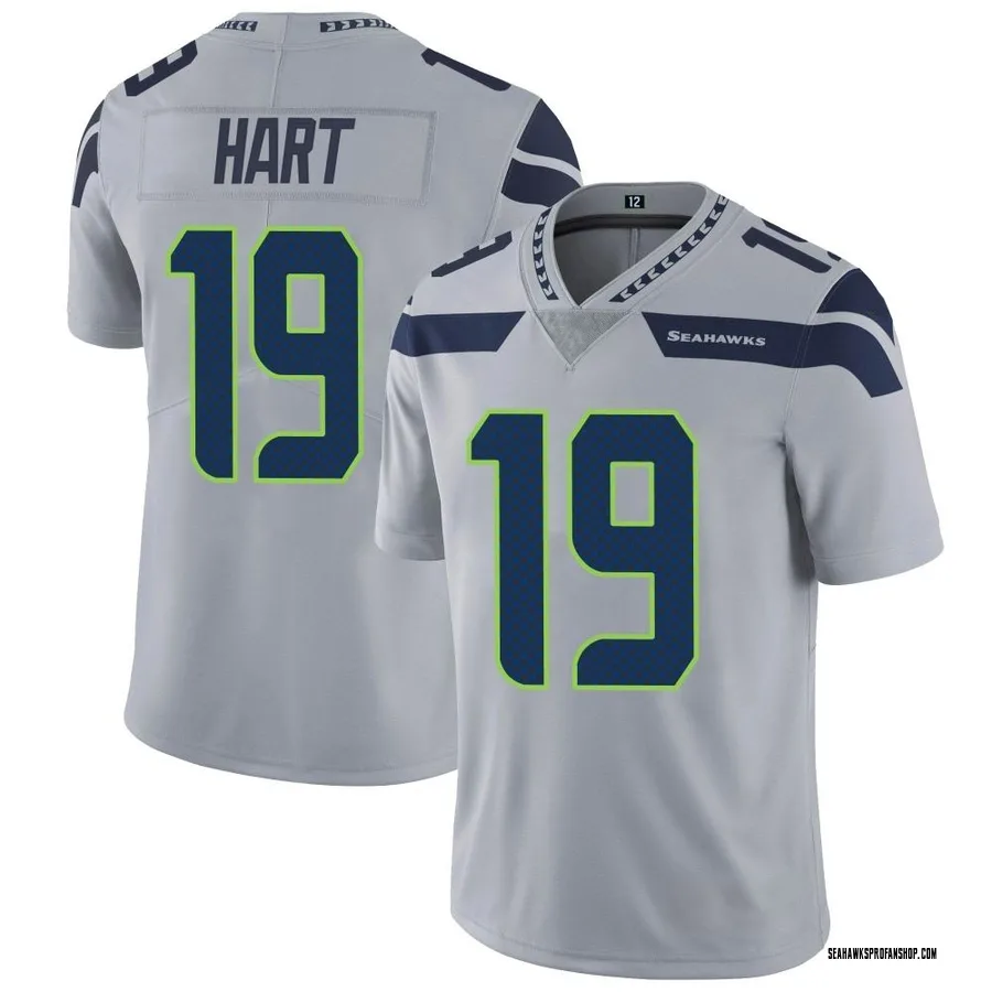 Men's Elite Seattle Seahawks NO.19 Penny Hart Alternate Vapor Untouchable  Jersey - Gray