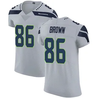 Pharaoh Brown Seattle Seahawks Men's Elite Alternate Vapor Untouchable Nike Jersey - Gray