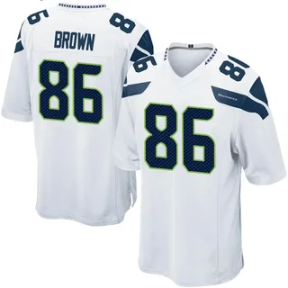 Pharaoh Brown Seattle Seahawks Men's Game Nike Jersey - White