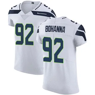 Quinton Bohanna Seattle Seahawks Men's Elite Vapor Untouchable Nike Jersey - White