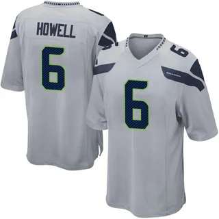 Sam Howell Seattle Seahawks Men's Game Alternate Nike Jersey - Gray