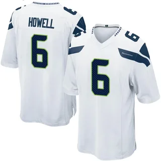 Sam Howell Seattle Seahawks Men's Game Nike Jersey - White