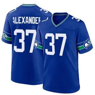 SHAUN ALEXANDER #37 SEATTLE SEAHAWKS RETRO REEBOK YOUTH REPLICA JERSEY