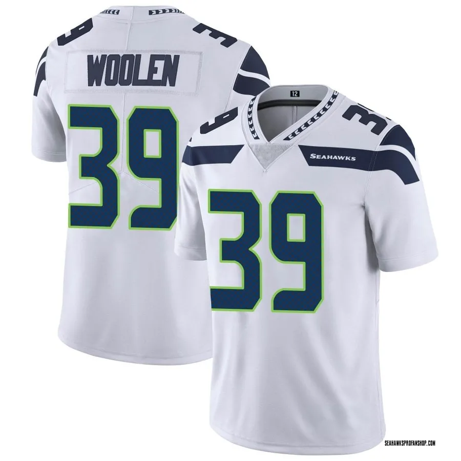 Tariq Woolen Seattle Seahawks Men's Limited Vapor Untouchable Nike Jersey -  White