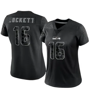 Limited Men's Tyler Lockett White Road Jersey - #16 Football