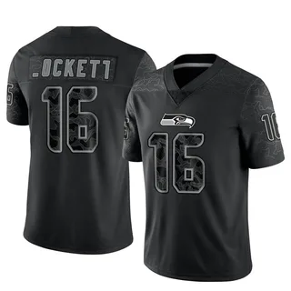 Limited Women's Tyler Lockett Navy Blue Jersey - #16 Football Seattle  Seahawks Therma Long Sleeve Size S