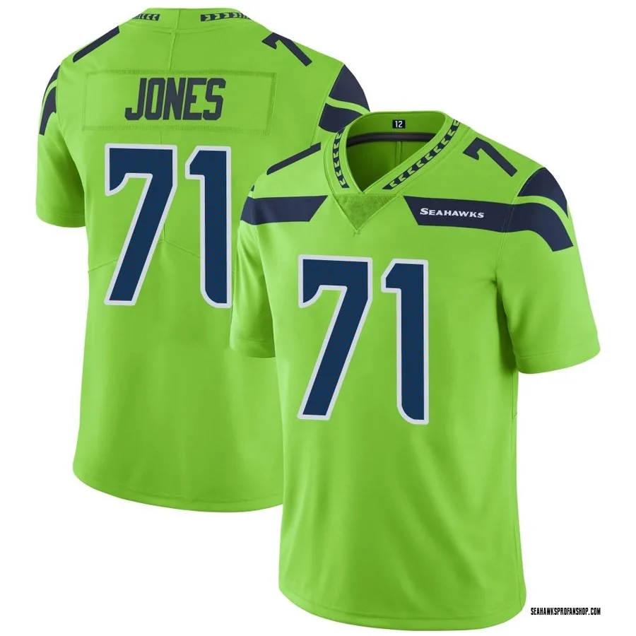 Men's Seattle Seahawks DK Metcalf Game Jersey Neon Green